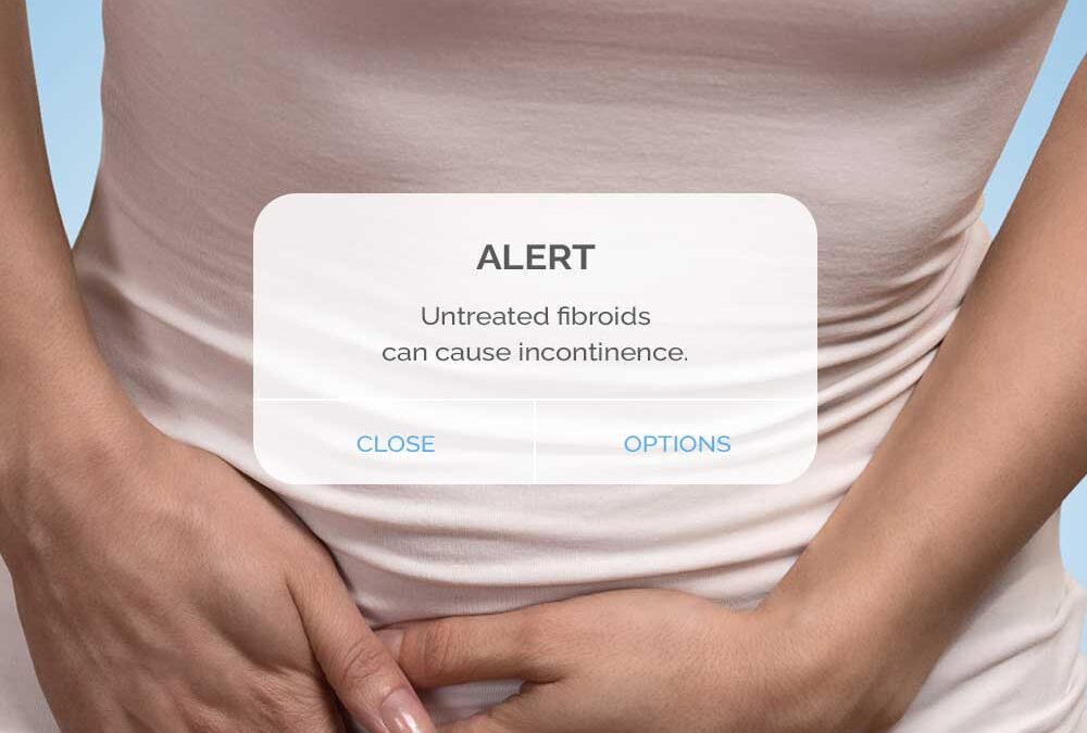 Fibroids may cause incontinence
